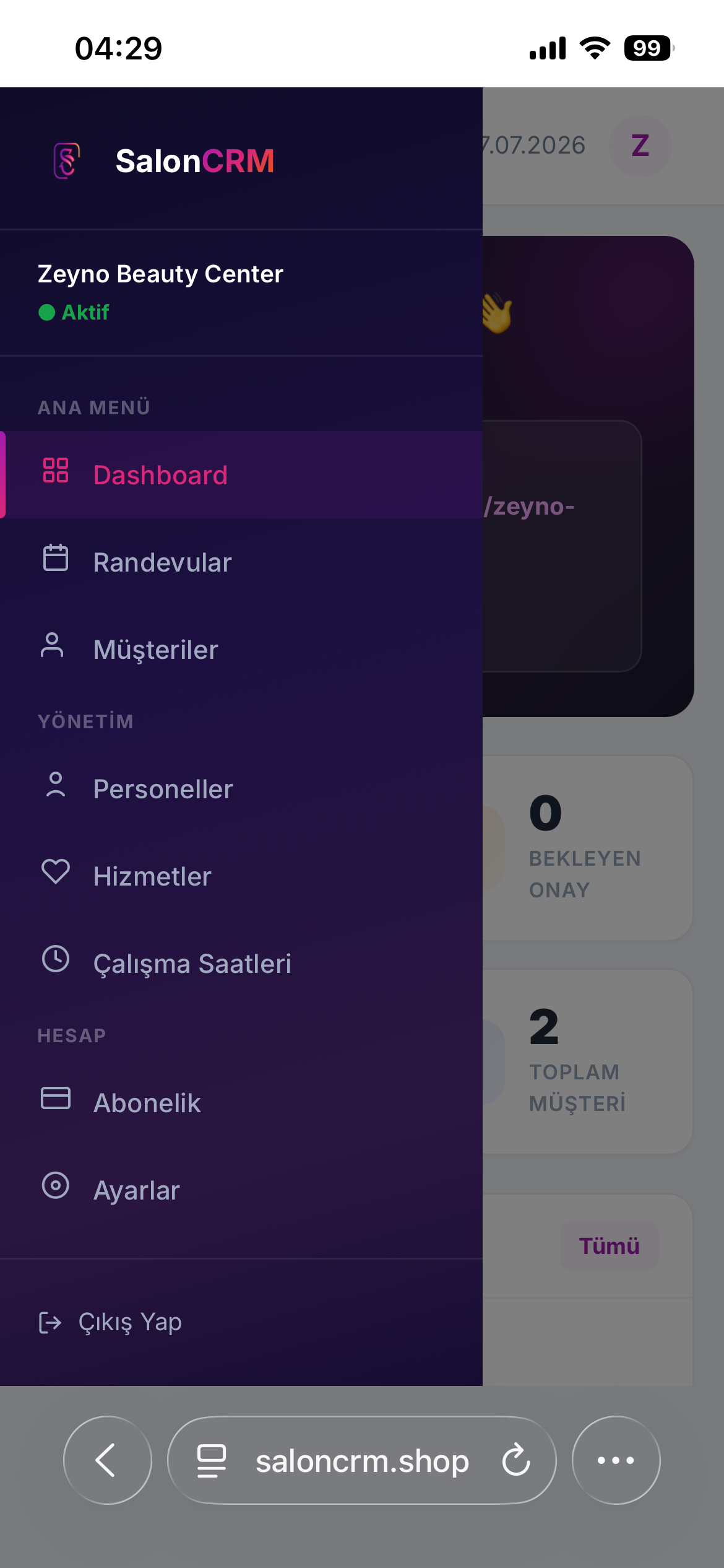 Menü