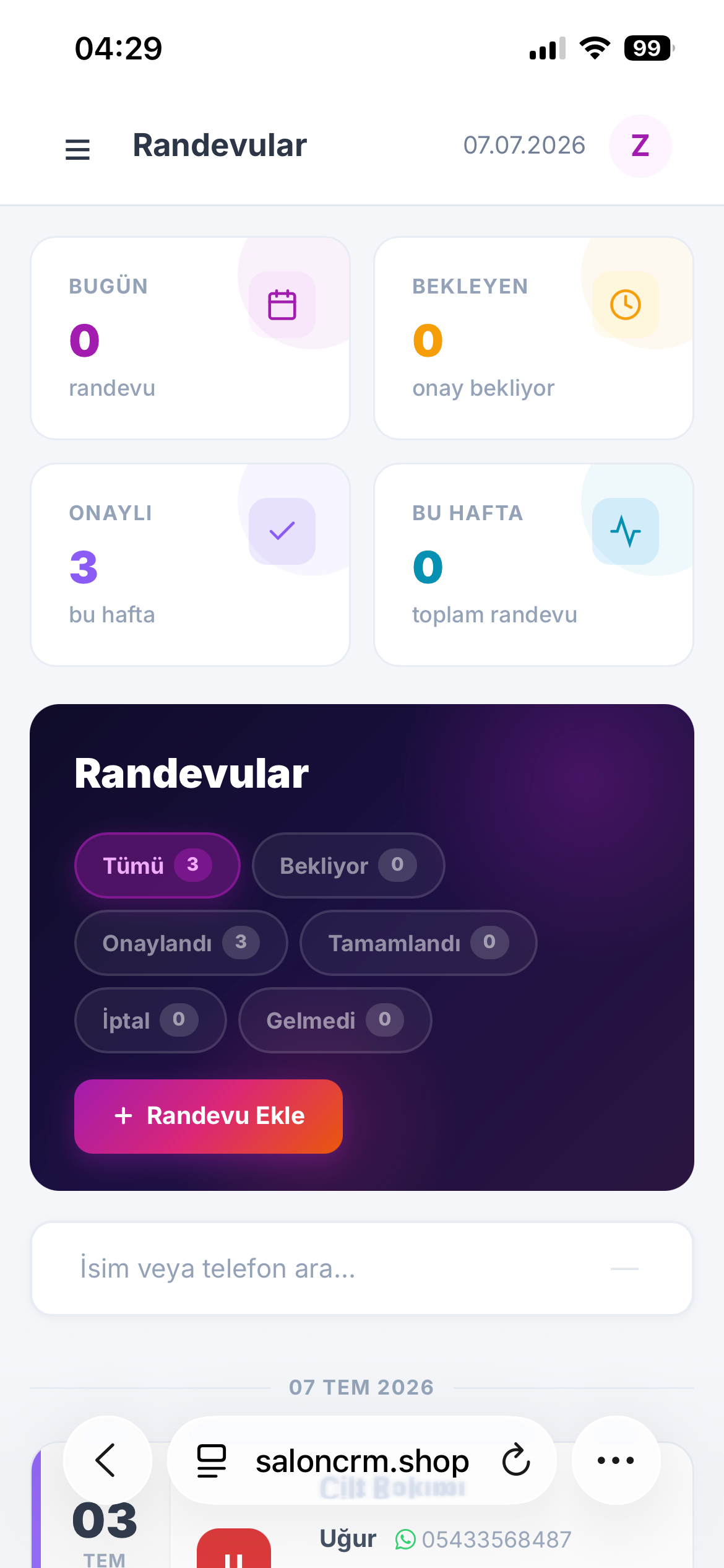 Randevular